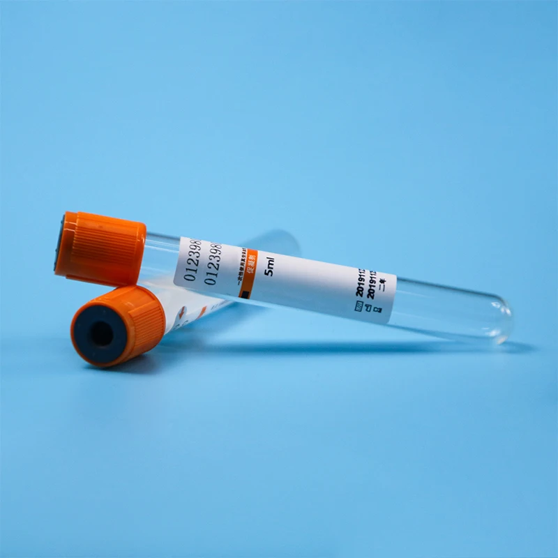 Serum Separator Vacuum Blood Collection Tubes Gel Clot Activator Blood collection Tube