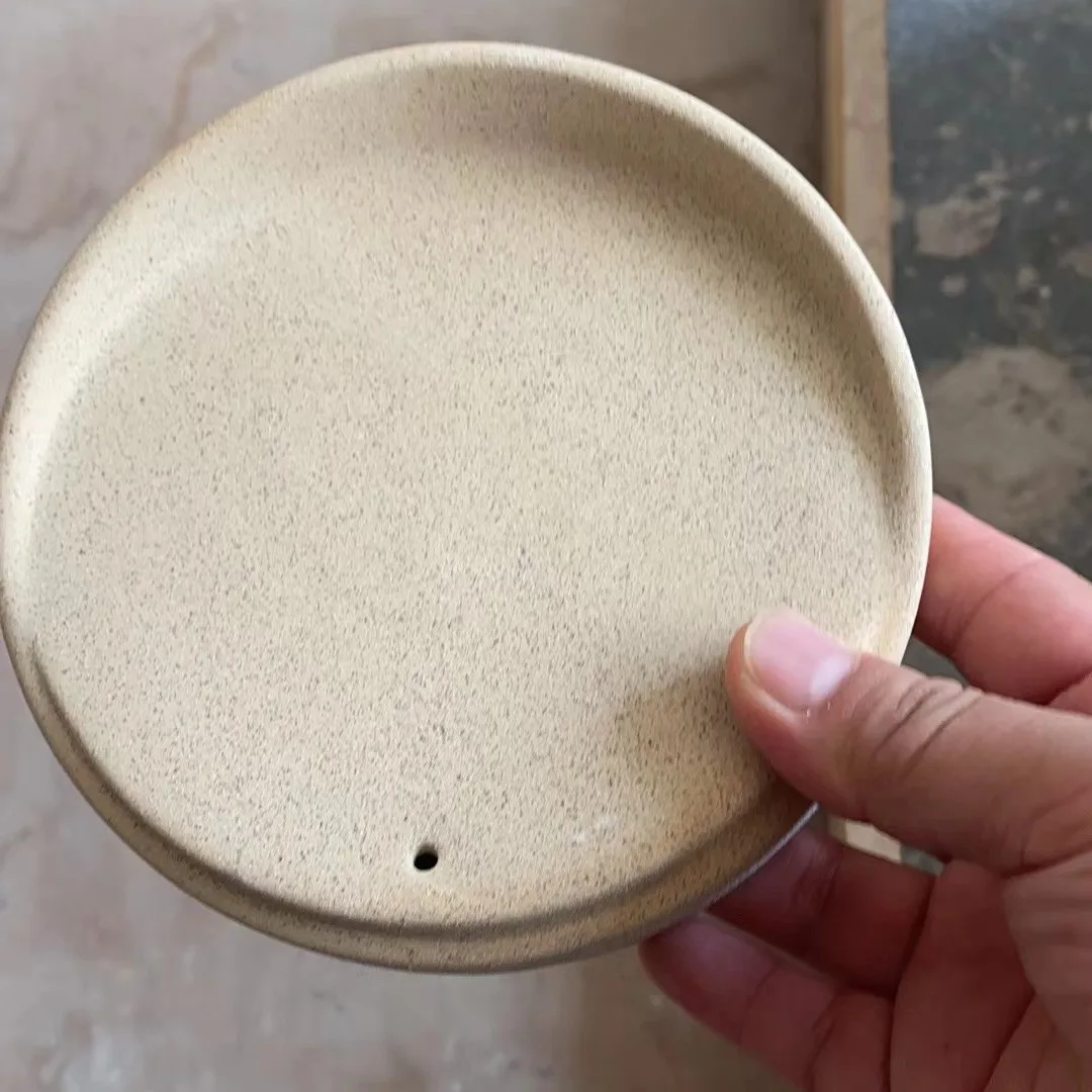 UOBOBO wholesale ceramic custom circular hand incense burner holder stick incense display stand japan