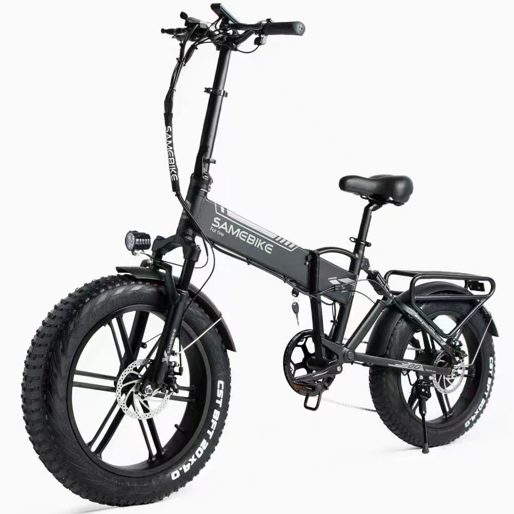 2021 new EU Poland Warehouse for delivery 500w fat tire SAMEBIKE XWLX09 FOLDING ELECTRIC BIKE for woman ebike