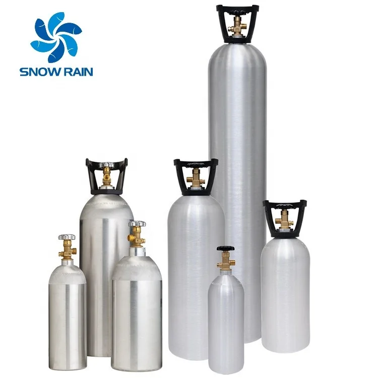 CE DOT Certified 0.3~50L Best Price China Co2 Bottle For Soda Maker China Aluminium Co2 Bottle Aluminium Aquarium Co2 Bottle