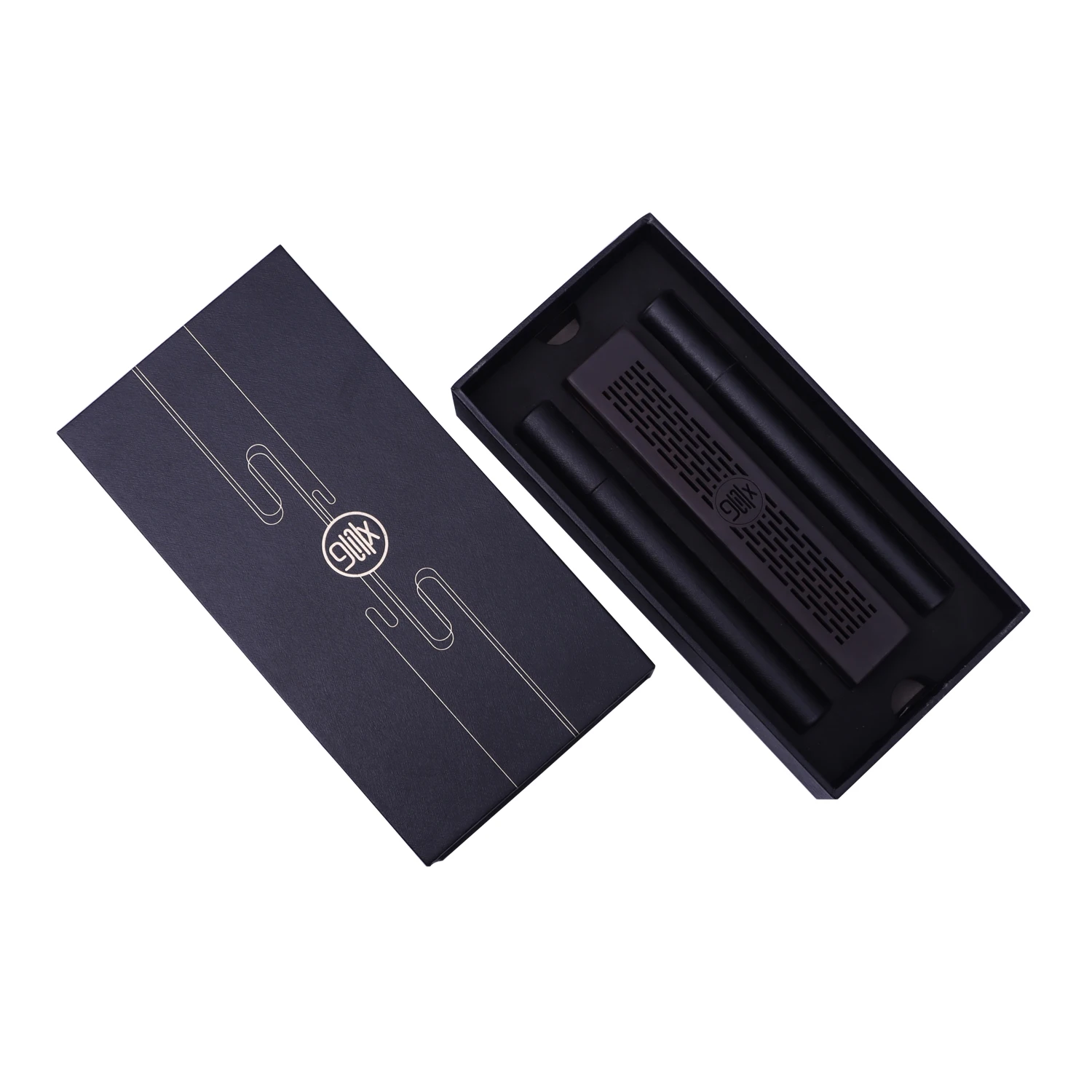 China Custom Logo Flap Lid Magnetic Closing Jade Beauty Roller Cosmetic Gift Set Packaging Box Kit