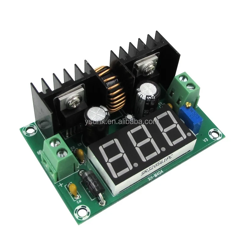 XH-M404 Digital display voltage regulation 8A digital DC voltage regulation XL4016E1