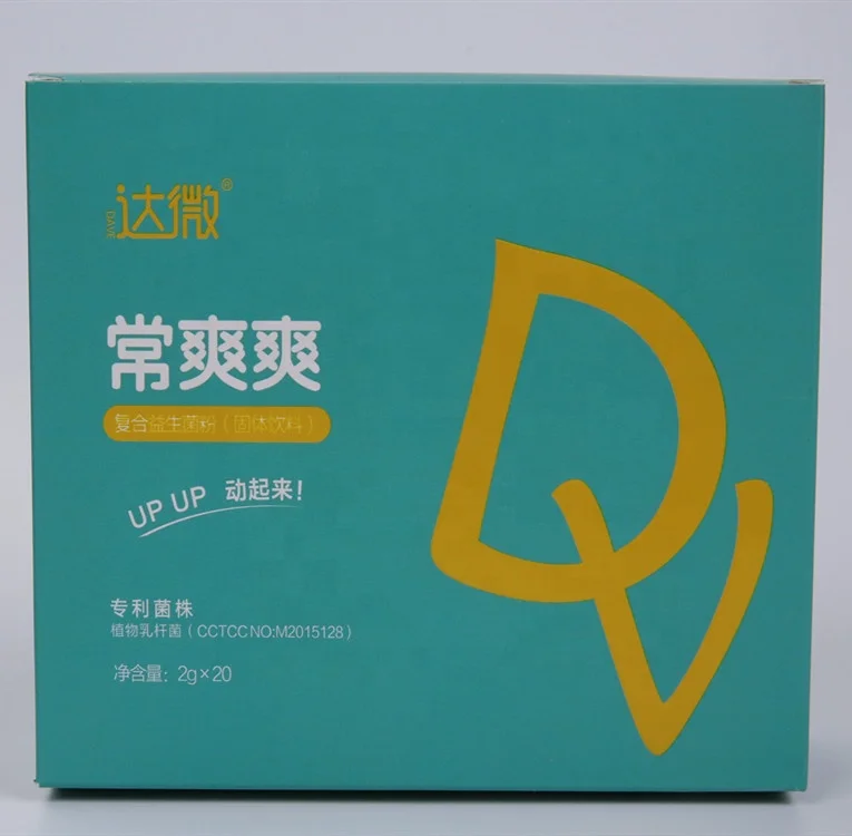 
Composite probiotic powder (solid beverage) Patented strain Lactobacillus plantarum 