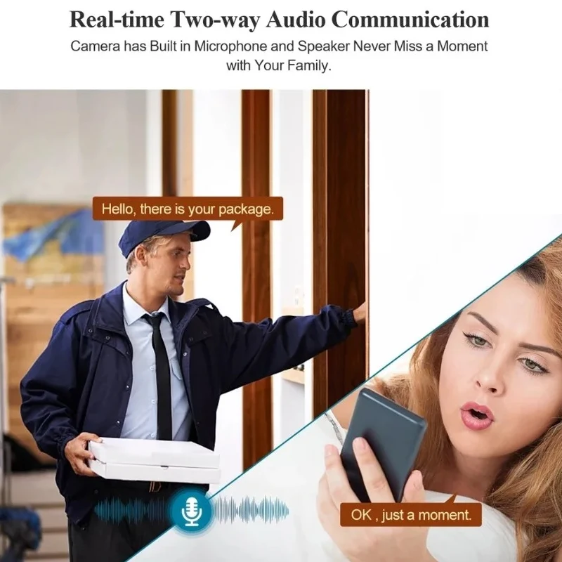 JideTech 3840x2160 30 кадров в секунду IP-камера ИК ночного видения 20 м HD камера видеонаблюдения Водонепроницаемая IP66