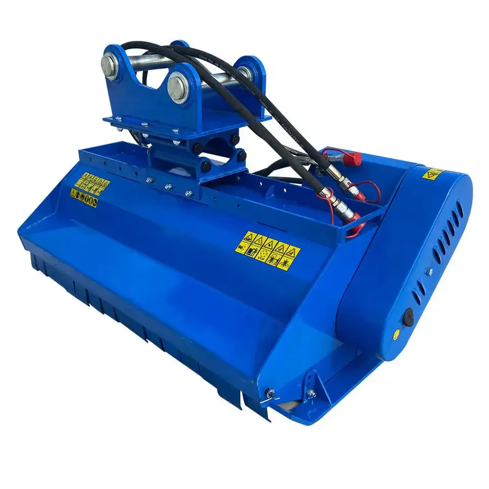 Custom Factory Direct Hydraulic Excavator Flail Mower Mulcher For Excavator