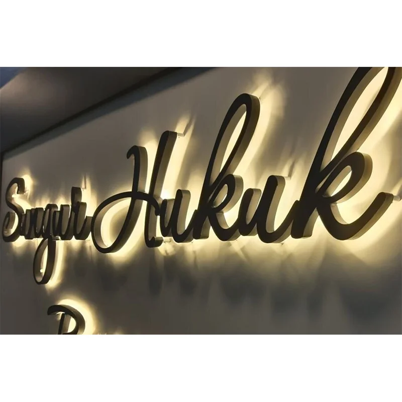 LED signs, 3D backlit sign, salon sign wall logo business sign led lit sign indoor sign, company sign, dentis logo, room sign