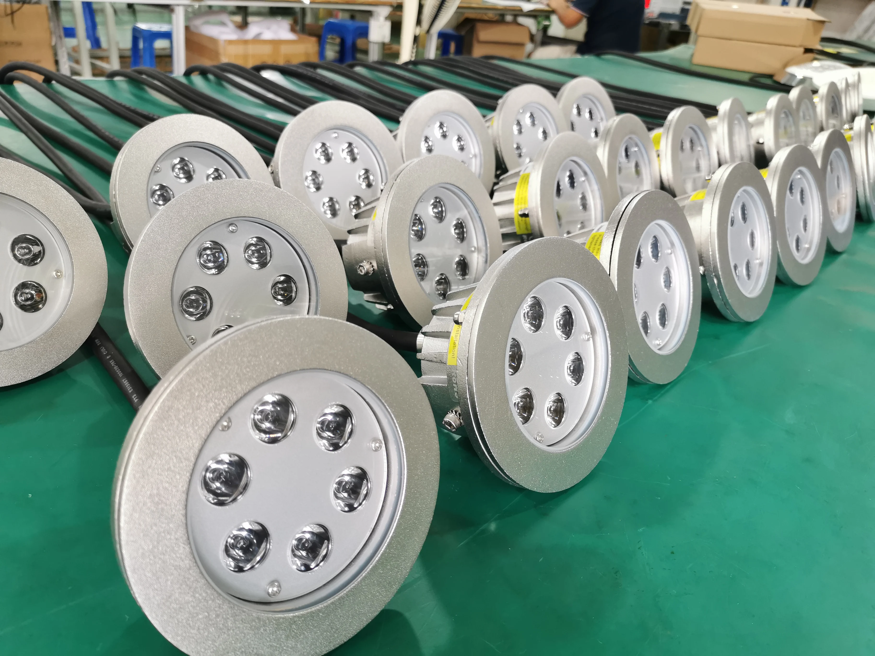 Hot sale 24W submersible dmx rgb 316L stainless steel IP68 waterproof round shape underwater led swimming pool light