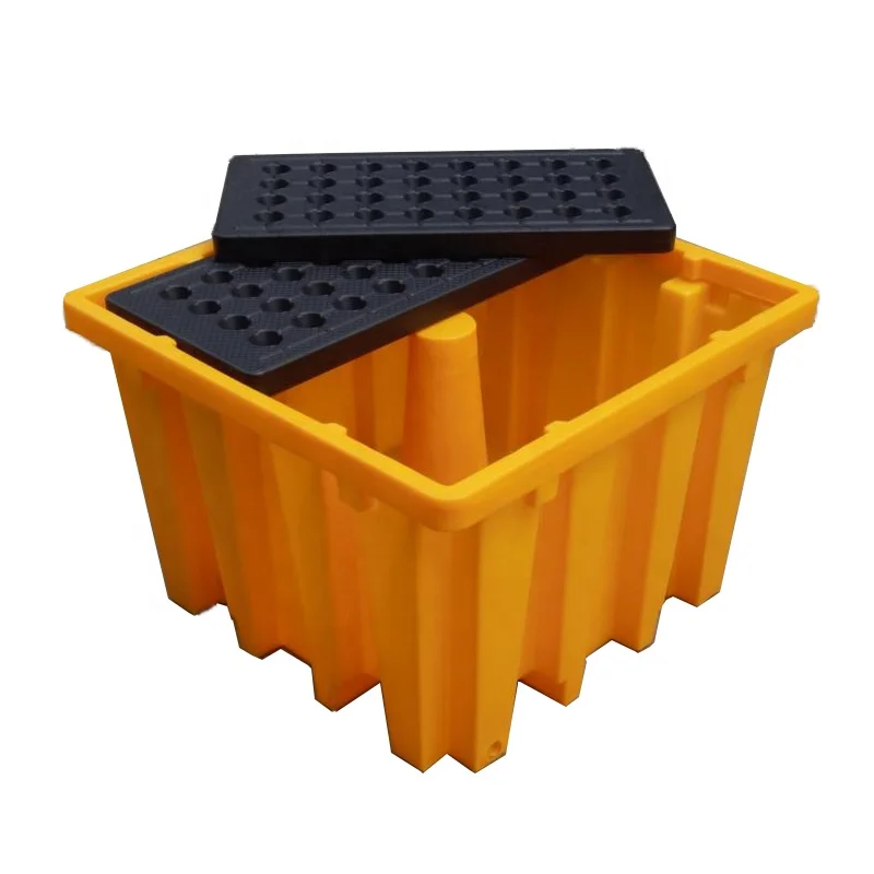 Longshenghe Single faced Ibc Bund Spill Pallet With Removable Deck