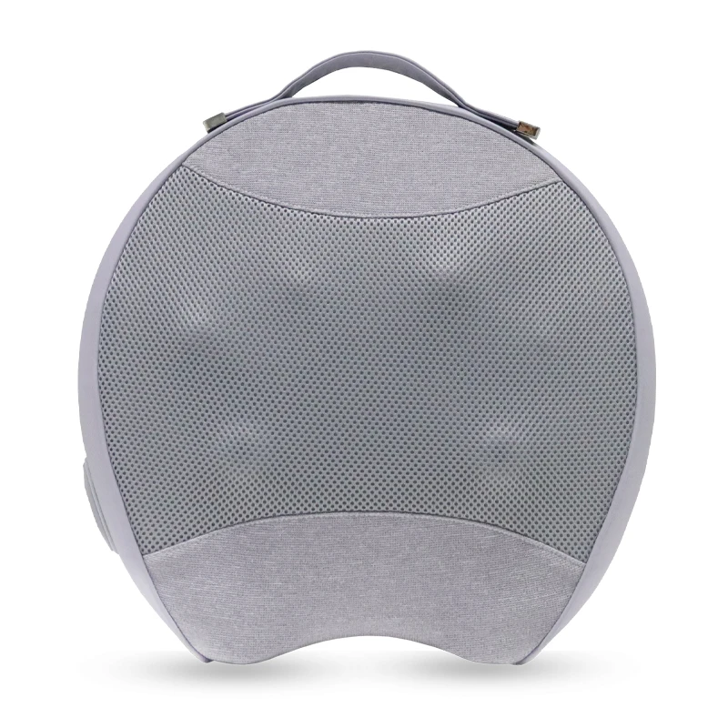 Portable Electronic Kneading Back Relax Deep Tissue Waist Massage Pillow with Heat Shiatsu