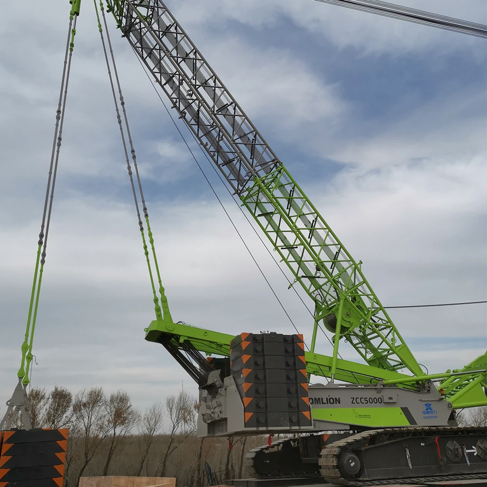 ZOOMLION Hydraulic 250ton 400ton 450ton Crawler Crane with Cheap Price