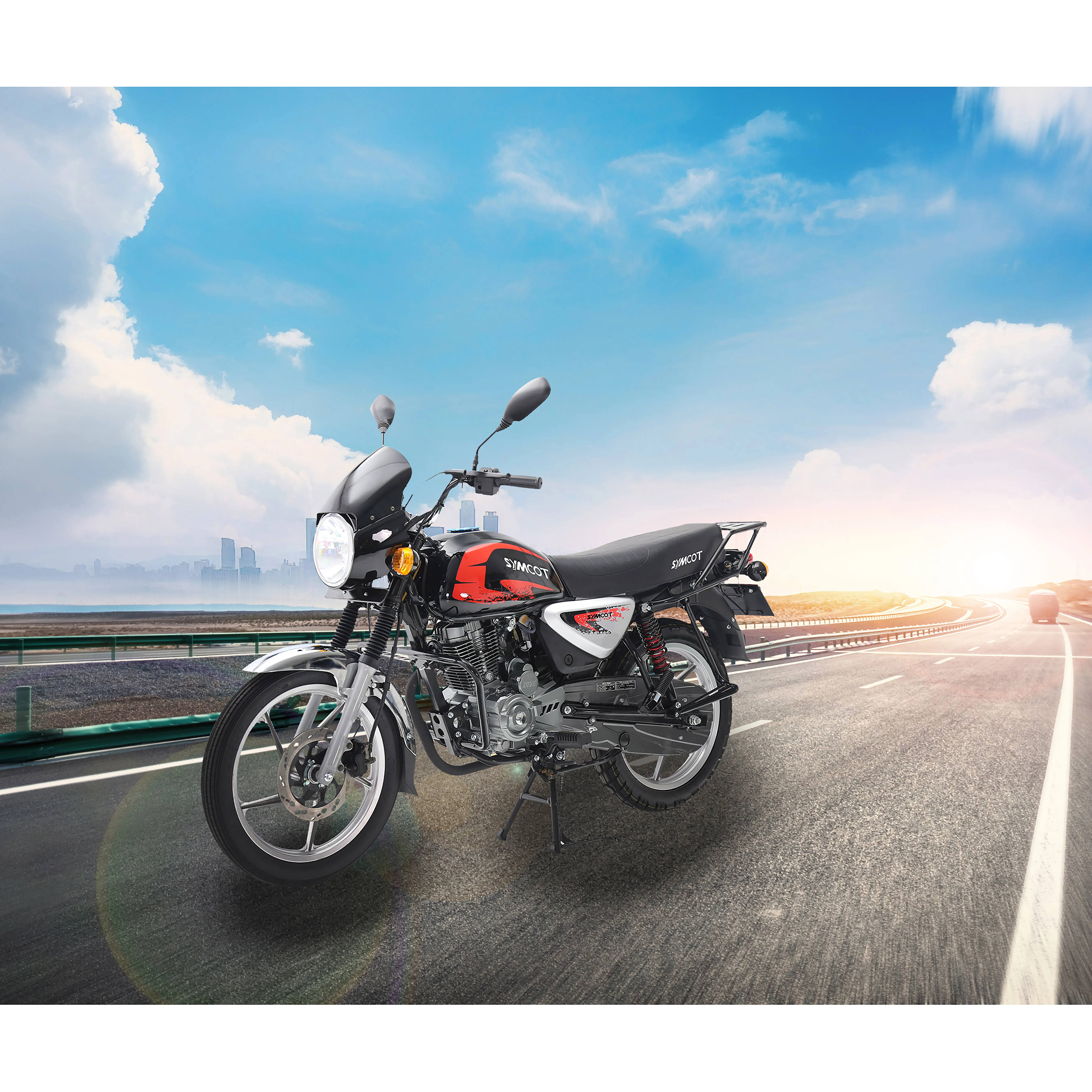 Популярная модель боксера 100CC 110cc 150CC мотоцикла бензиновый уличный как индийский мотоцикл Bajaj для продажи в Африке Боливия Ирак