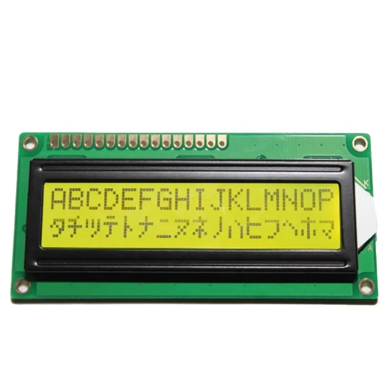Standard lcd display 16x2 character small lcd liquid crystal display module