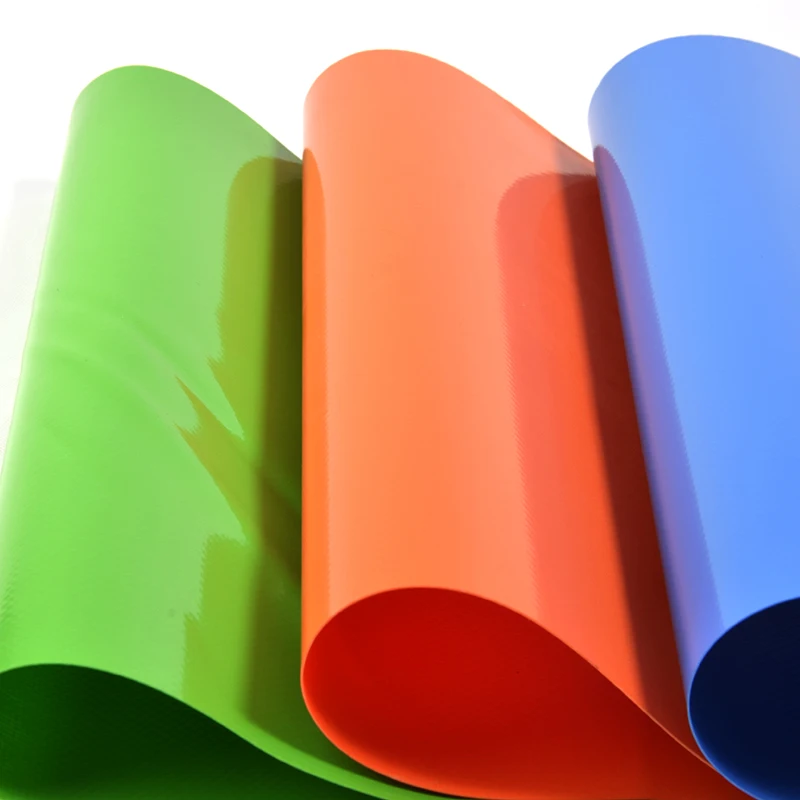 650gsm  factory price  PVC Laminated durable tarpaulin rolls  for tents covers bags