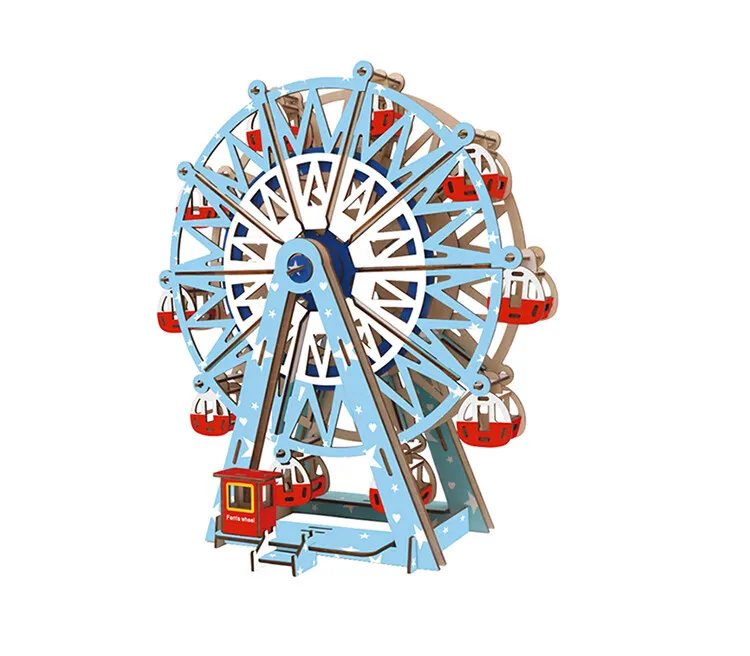 educational toys kids puzzle brick toys jigsaw puzzles 3d wooden puzzle wooden boat wooden building blocks