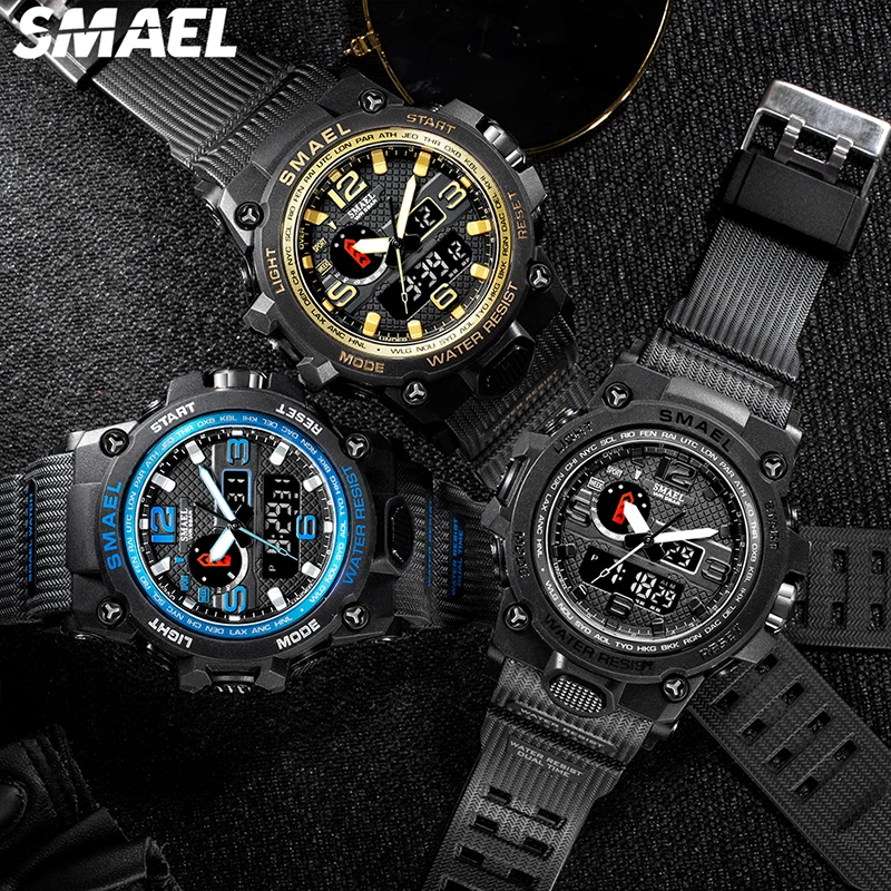 SMAEL 1545 Best Selling Colorful Fashion Sport Watch Water Resistance Sport Watch