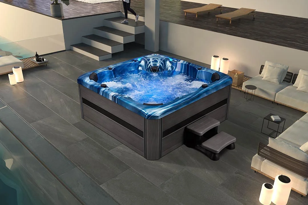 MEXDA Hot Sale Hydro Jet Tub Spa Massage Bathtub Pool Freestanding Large Acrylic Hot Tub WS-694H