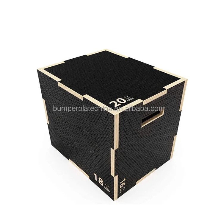 20 x 24 x 30 Inch Wooden Plyo Box for fitness