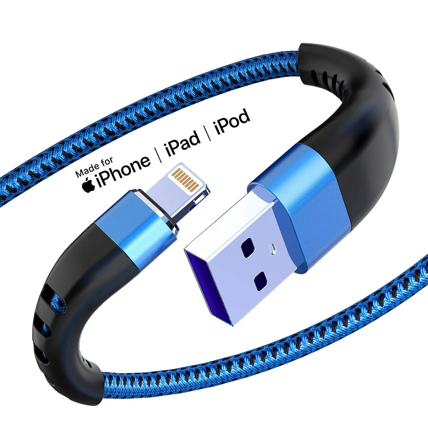 2022 wholesale Nylon Braided micro usb Cable 3ft 6ft 10ft Type-C fast Charger 1m 2m 3m cable for iPhone USB Cable