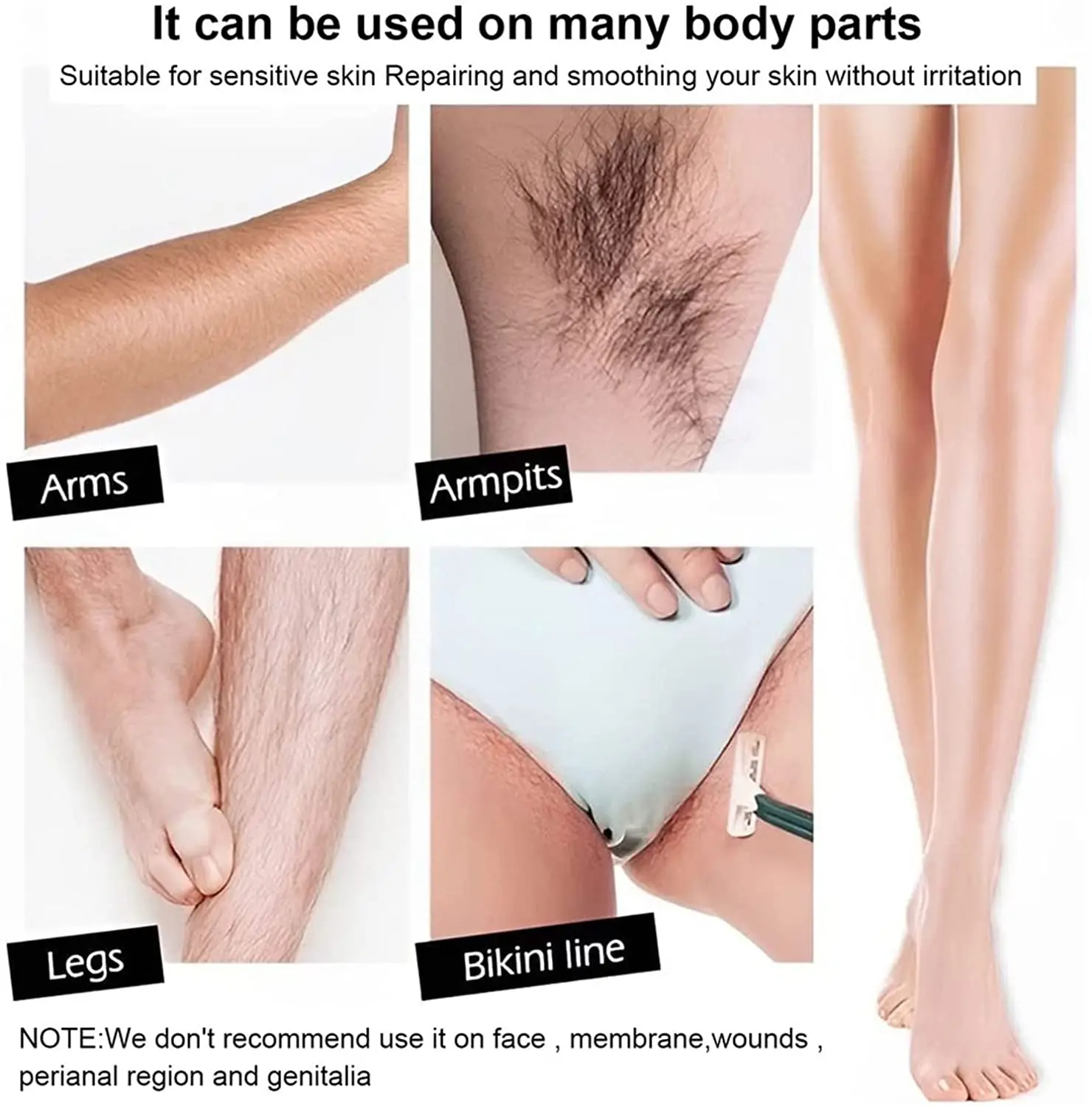 New Crystal Physical Hair Remover Hair Eraser Body Epilator Leg Depilation Device Gentle Hair Removal Tool