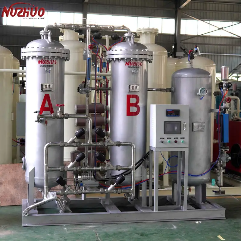 NUZHUO Low Energy Oxygen Plant China Factory PSA Oxygen Generator Oxygen Production Plant 10Nm3/h