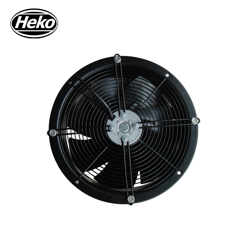 HEKO EC175mm Noise Reduction 48VDC Compact Small Portable Ventilation Axial Fan