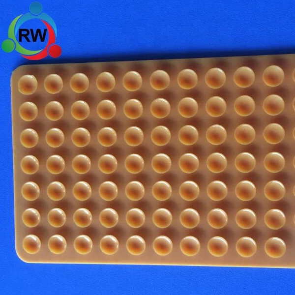 Custom high quality double sided silicone vacuum suction cups/flexible silicone suction cup pads