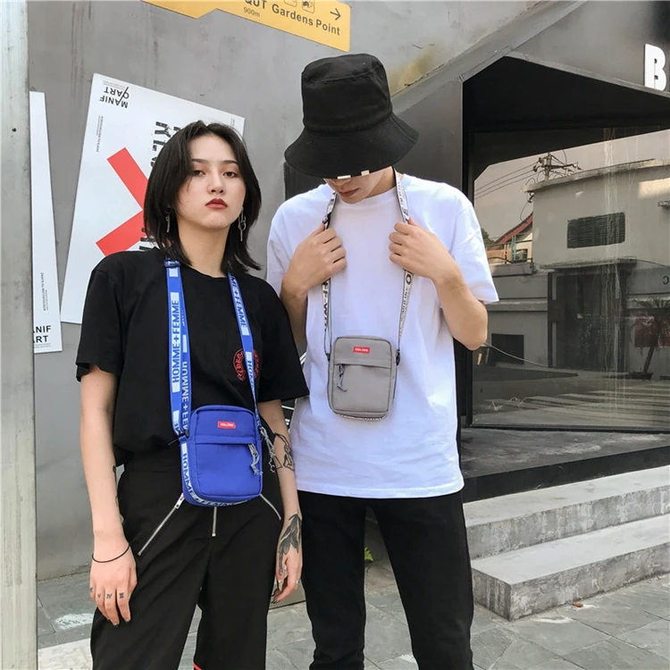 Custom Korean Design Single Shoulder Leisure Bags Oxford Outside Sports Small Casual Retro Small Messenger Bag