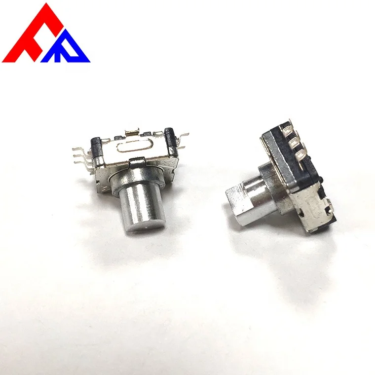 Wholesale PEC11 360 degree rotating short handle SMT button switch encoder