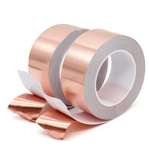 Factory Any Size Copper Foil Anti-bacterial Tape And EMI Shielding Tape Copper Foil Adhesive Tape