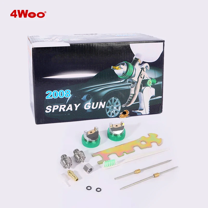 Handheld Lightweight HVLP Paint Spray Gun 1.4mm 1.7mm 2mm 600cc Car Painting Fine Detail Hvlp Air Spray Gun