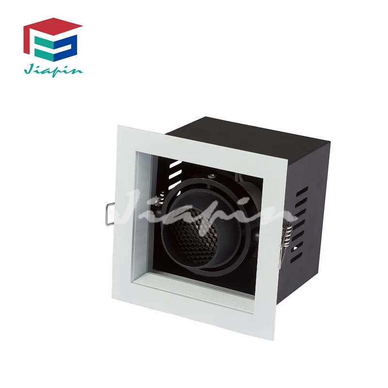 
MR16 GU10 Recessed Lighting Accessories Housing Adjustable Downlight Fitting Spotlight Fixture in Front Fix 