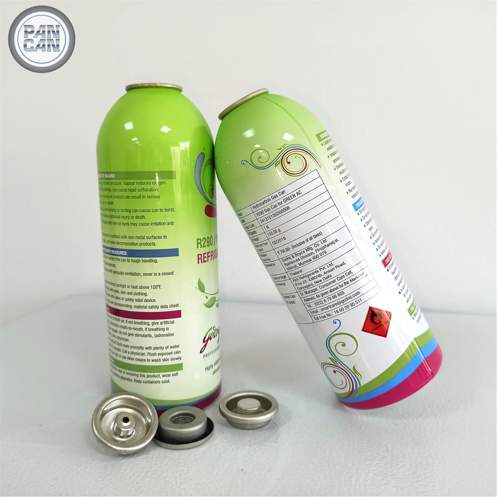 white aerosol cans refrigerant aerosol can manufacturer refrigerant gas R134a refrigerant refillable aerosol can
