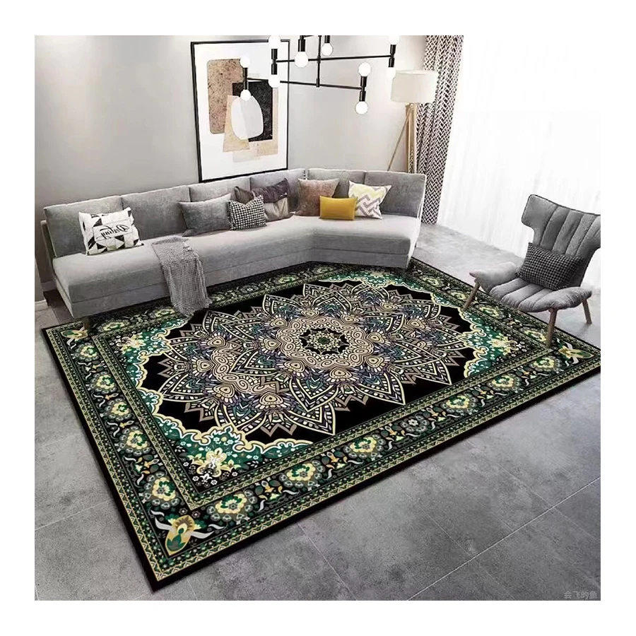 Hot Selling 3D Printed Digital Polyester Cheap Price Rolls of Carpet