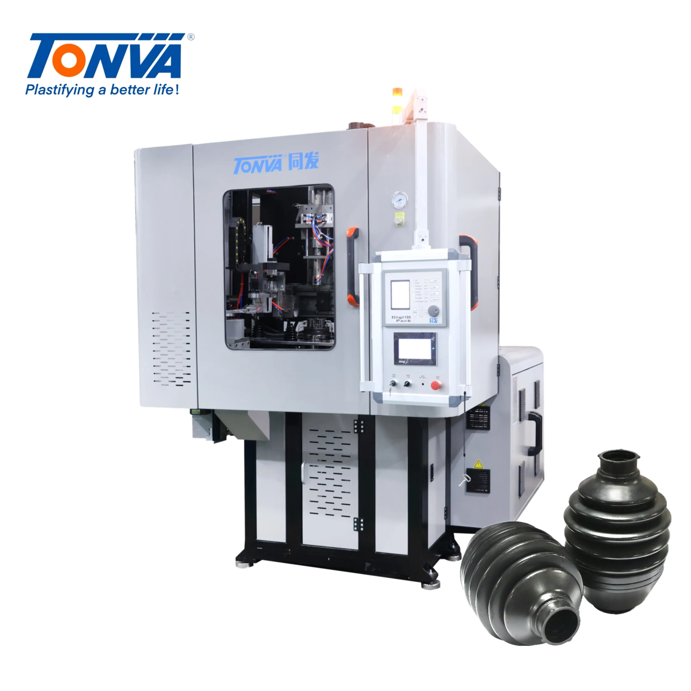 plastic TPE steering boots auto part blow molding making machine
