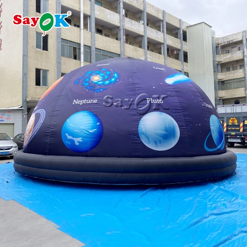 Sayok 8 м портативный высококачественный планетарный цифровой купол надувной астрономический