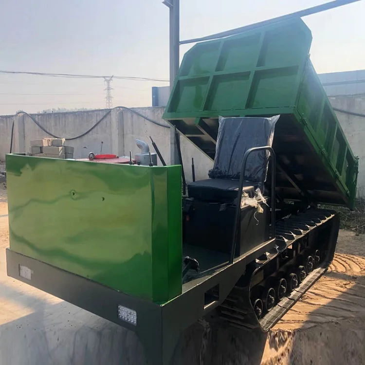 Diesel Engine Mini Dumper Truck 1000kg 2000kg 3000kg Crawler Small Dumper For Sale