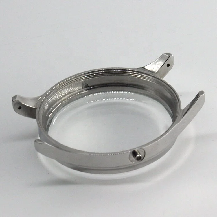 42mm Silver 316L Stainless Steel Wrist Watch Case Fit ETA 6497/6498 Seagull ST3600/3620 Movement SW200 nh35 nh36 ETA2824