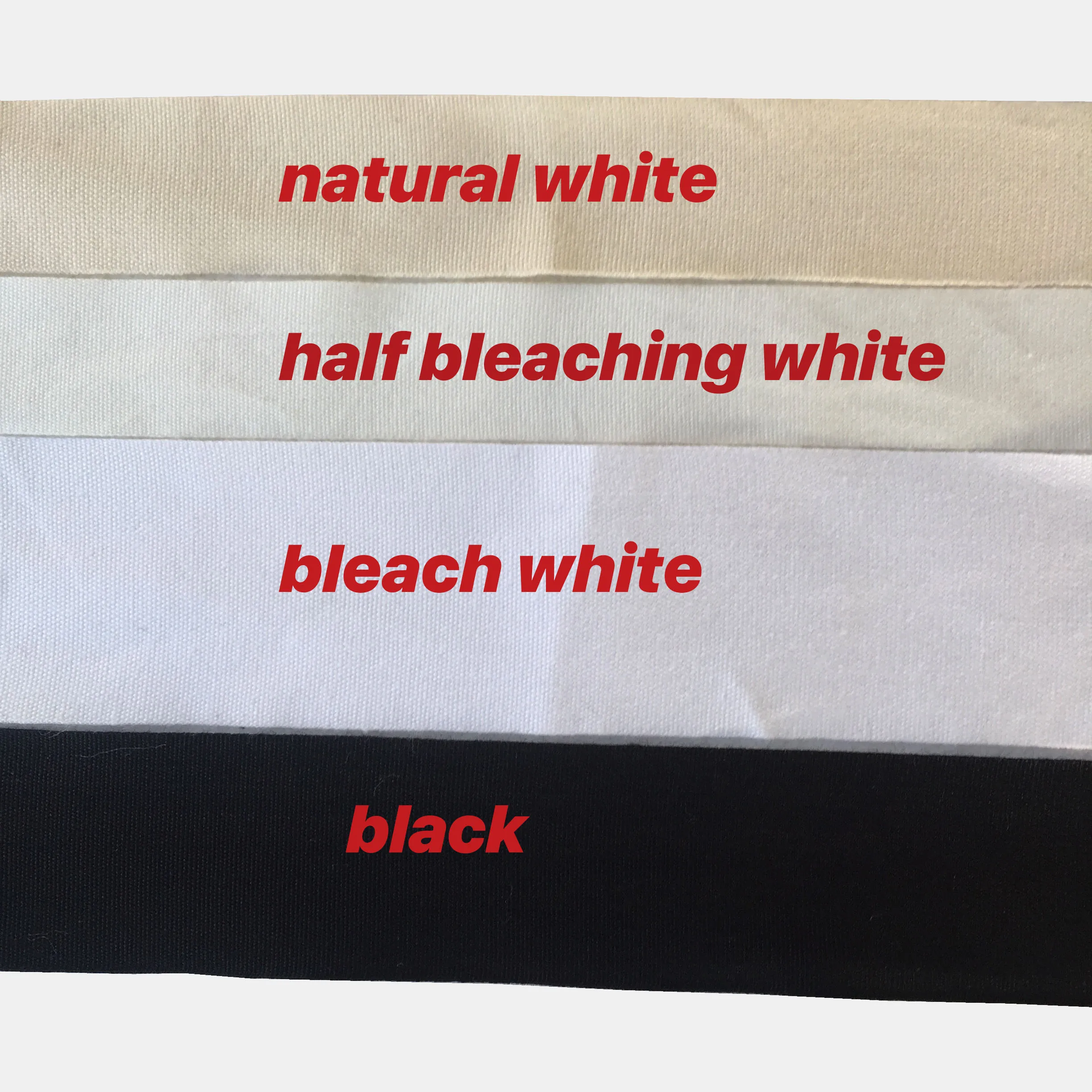 Eco-Friendly Custom Printed  Organic Cotton Ribbon with  Logo Gift Herringbone Pattern Cotton Tape