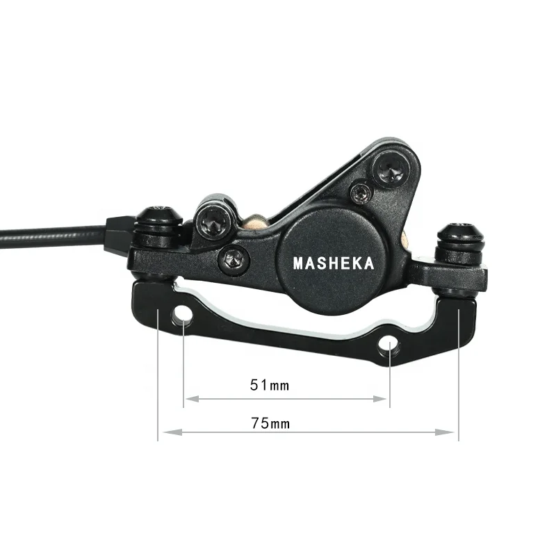 OEM customization 2 pistons bike oil brake MTB disc brake Hydraulic disc bicycle brake