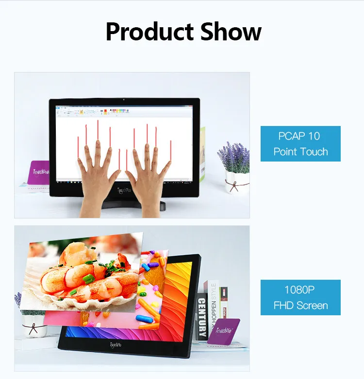 
Portable 21.5 Inch Touch Screen Smart Tv in gymnasium 