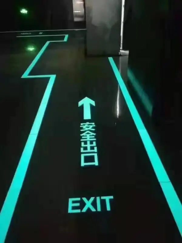 Photoluminescent Glow In The Dark Paint Ground Luminous Paint marking paint hot sale thermoplastic hot melt