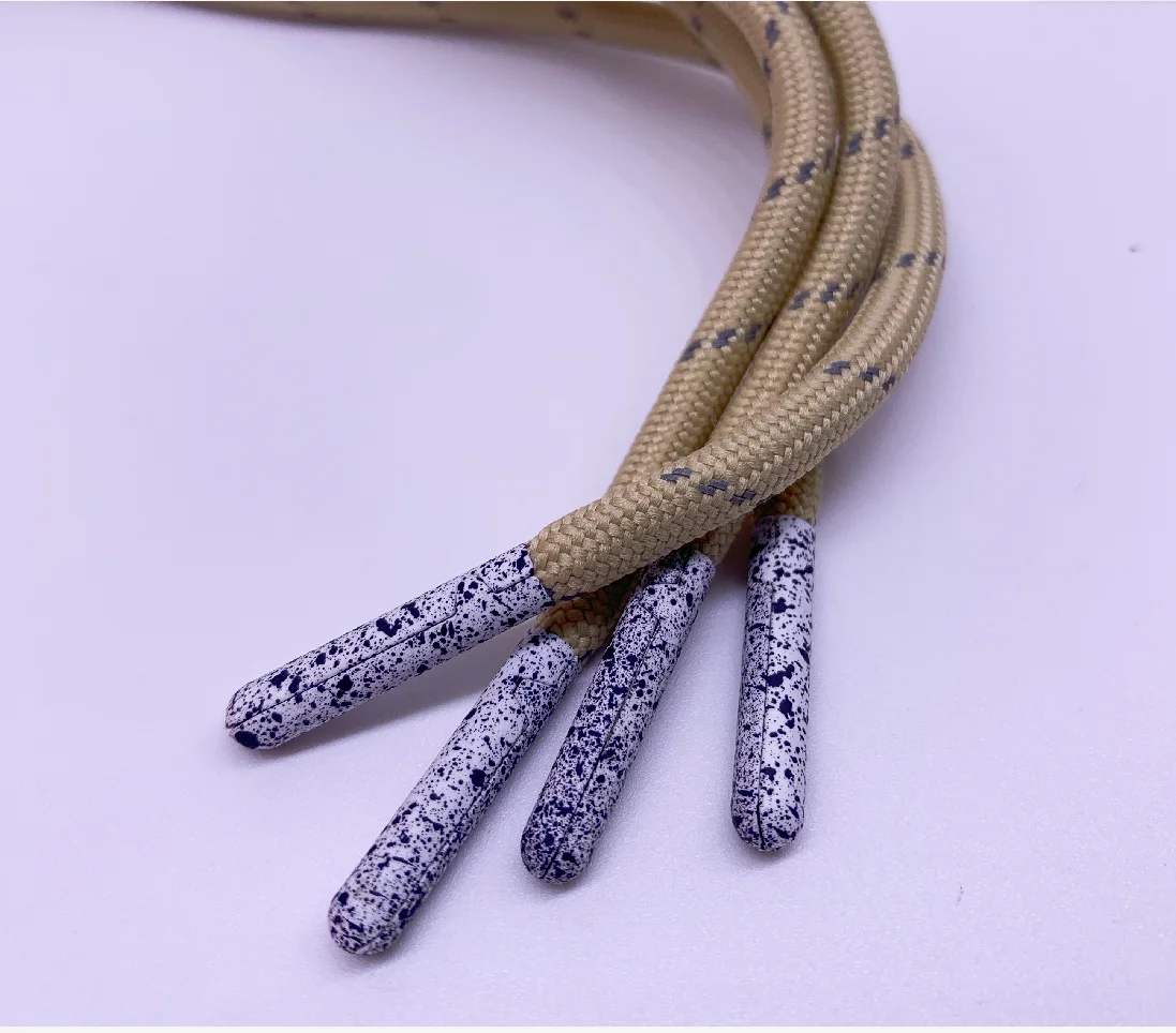 
Bullet Colorful Metal Tips Shoelaces Metal Tips Draw Cord For Hoodies 