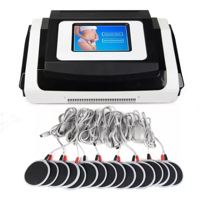 Body shaping muscle stimulation Infrared EMS slimming pressotherapy machine for lymphatic drainage