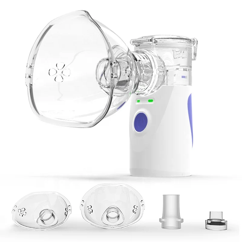 Home USB Mobile  Portable Ultrasonic Mesh Nebulizer Manufacturer Medical Mesh Nebulizer