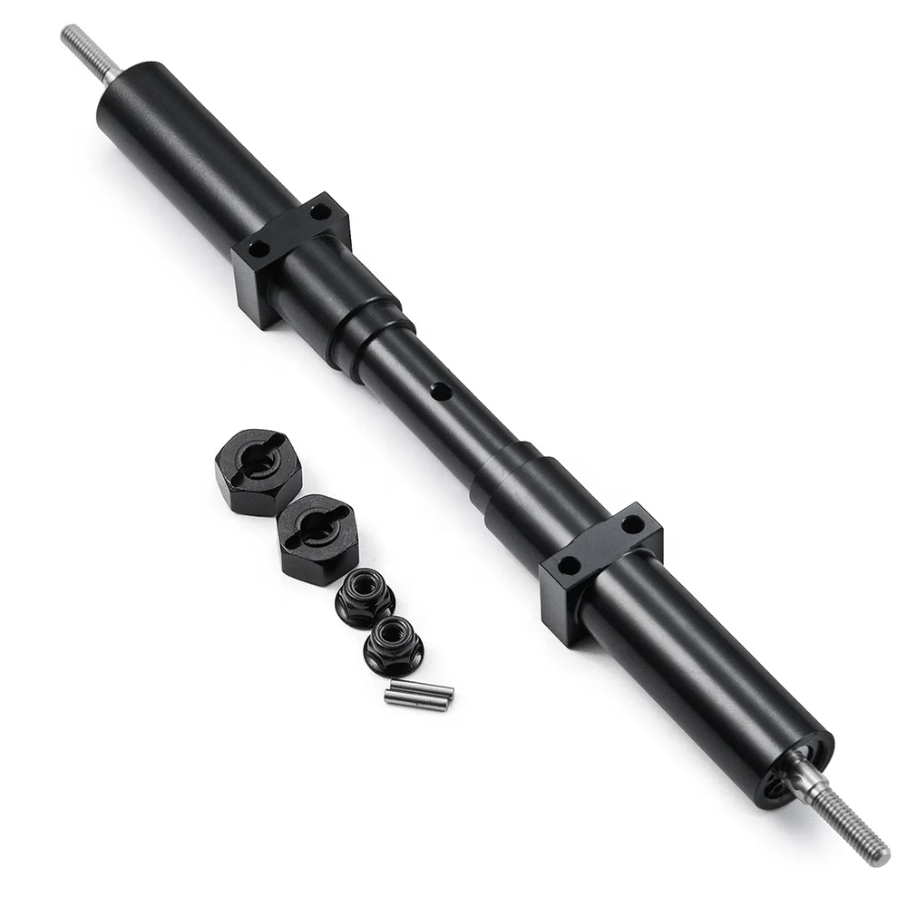 New 182mm Unpowered Rear Axle for 1/14 Tamiya Trucks RC Tractor Trailer Truck Upgrade Parts Accessories