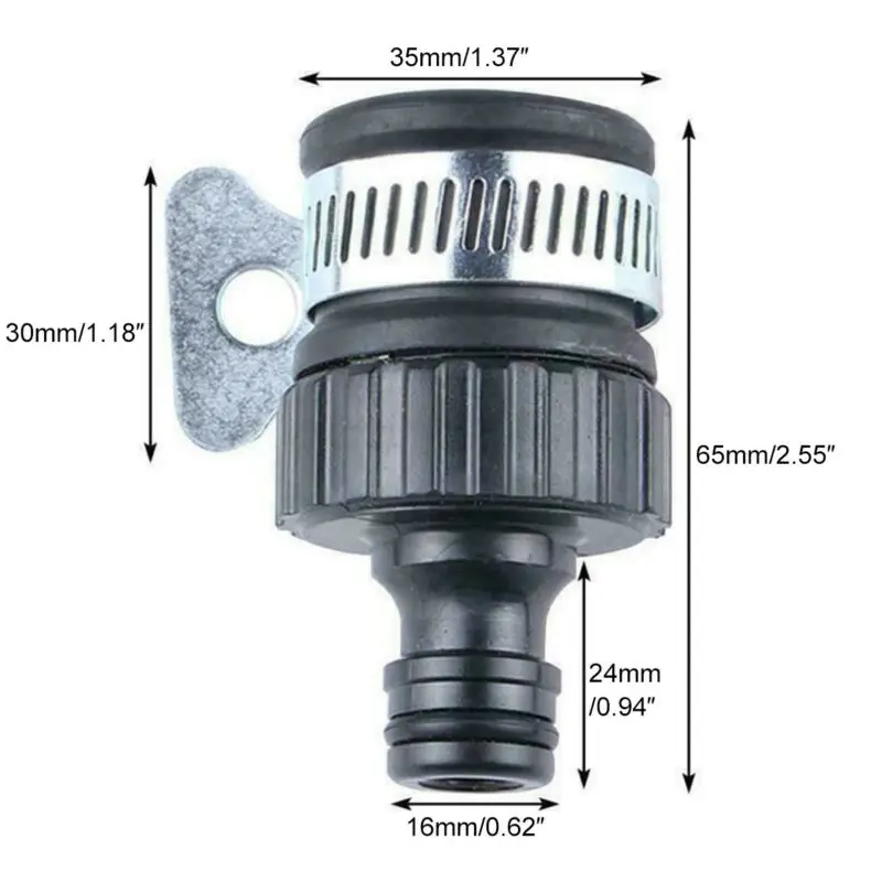 Универсальный соединитель для крана, переходник для кухонного смесителя в садовый шланг для воды, фитинг для труб
