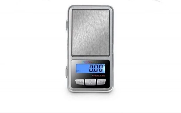 Mini mobile jewelry scale electronic weighing small gram precision pocket scale portable