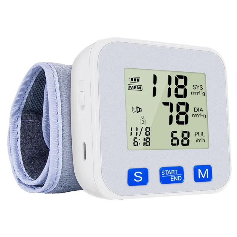 Автоматический цифровой монитор артериального давления на запястье