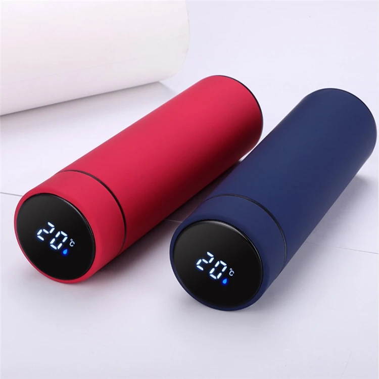 500 ml 304 stainless steel Temperature Control coffee glasses Coffee Mug smart mug bottle Insulated Smart Water Bottle