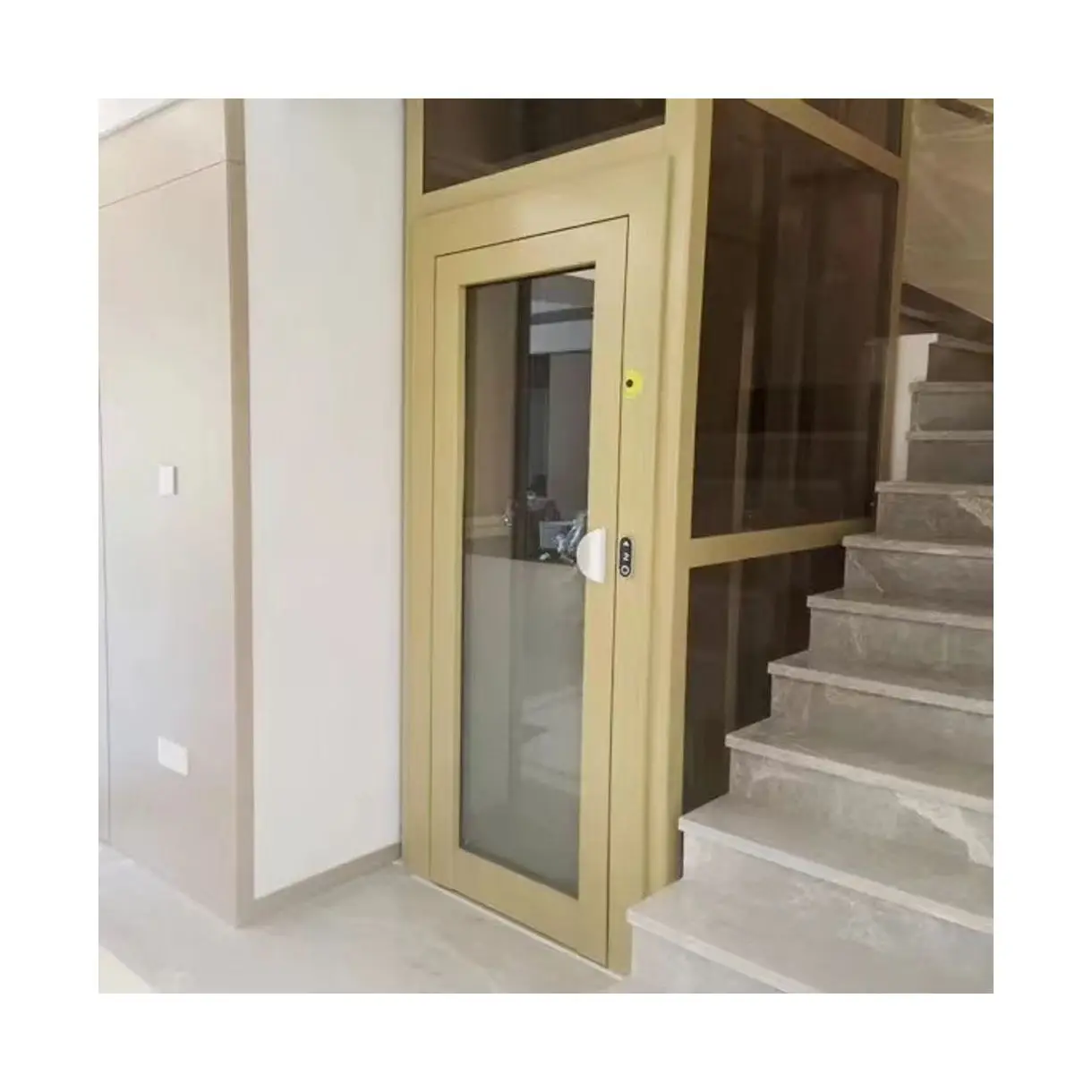 2-5 Floors small shaftless residential elevators hydraulic ascensor house lift passenger home lift